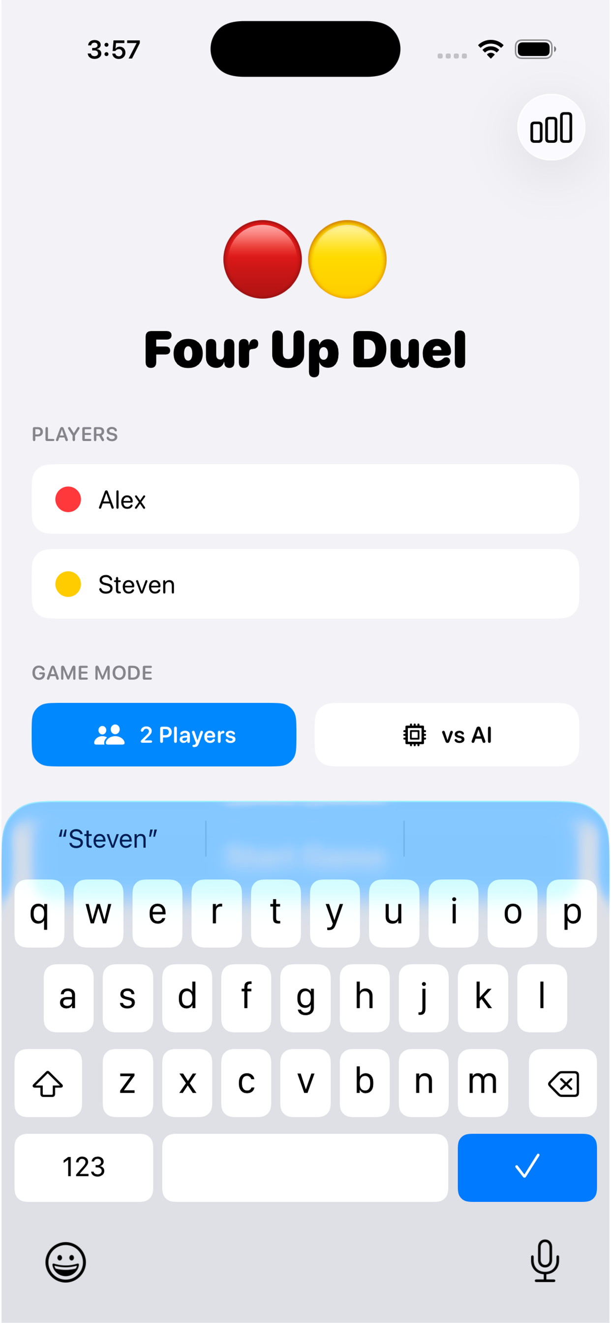 Four Up Duel screenshot 2