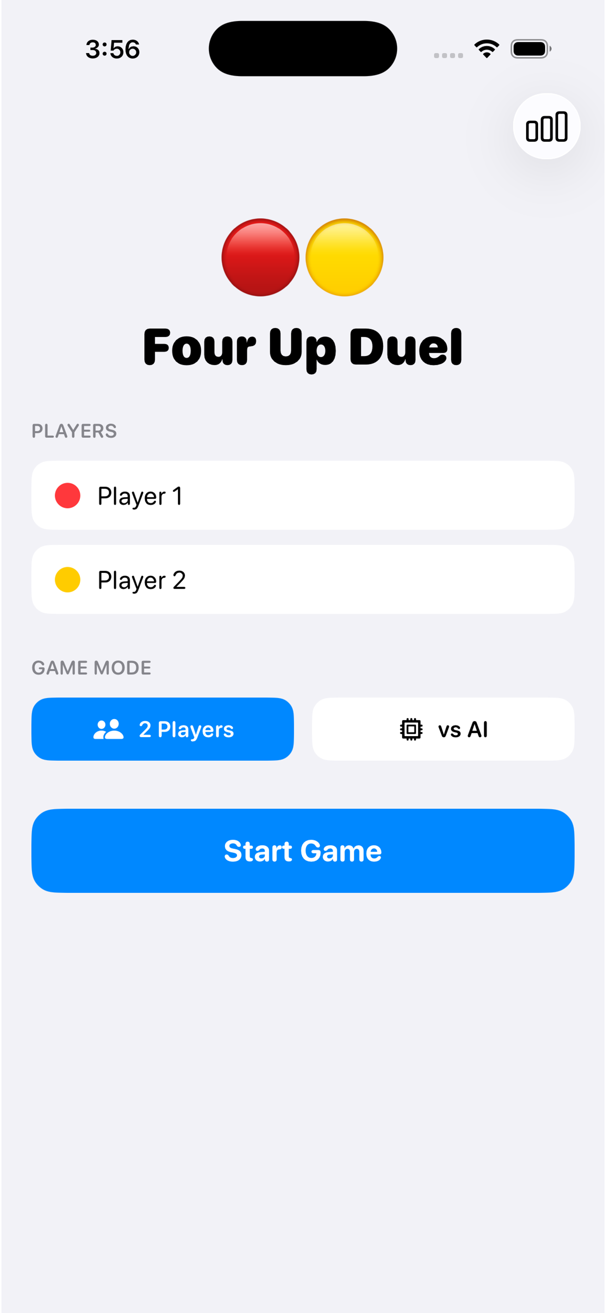 Four Up Duel screenshot 1